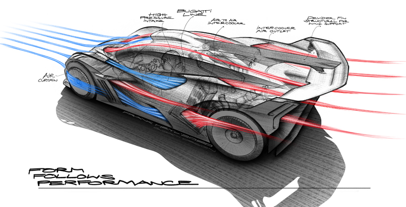 Bugatti Bolide Track Only Prototype 2020